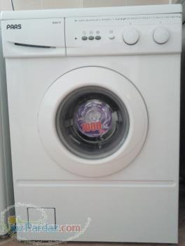 ماشین لباسشویی پارس با موتور و تایمر آلمانی در حد نو