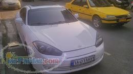 هیوندا کوپه 2008 سفید فوق العاده استثنایی 