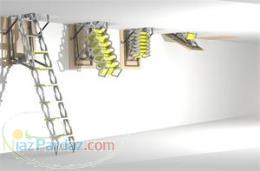 پله های اتوماتیک جمع شو و مخفی 