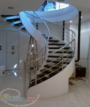 پله گرد پله دوبلکس آذر استپ