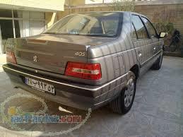 فروش یک دستگاه ماشین 405slx TU5 خاکستری متالیک 