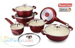 سرویس 12 پار چه ظروف پخت و پز کاملا نچسب با پوشش سرامکی گریبلن آلمان