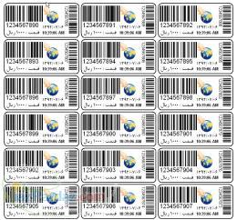نرم افزار بارکد ساز هوشمند فارسی چاپ بارکد و لیبل کالا با چاپگر ساده 