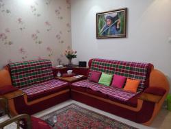 فروش مبلمان یک ست چوبی و نیم ست راحتی  - تهران