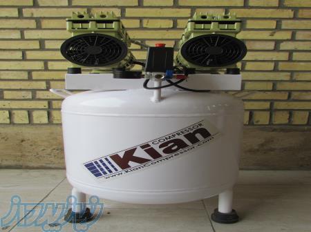 کمپرسور باد سایلنت 80 لیتری دندانپزشکی