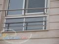 اجرای نرده استیل وآلمینیوم برای پنجره