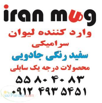 فروش عمده لیوان سرامیکی سابلیمیشن درجه عالی سفید رنگی جادویی ایران ماگ55804083