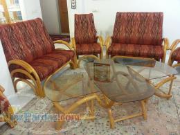 کلیه لوازم چوبی شامل مبلمان و بوفه و میز غذاخوری و سرویس خواب 