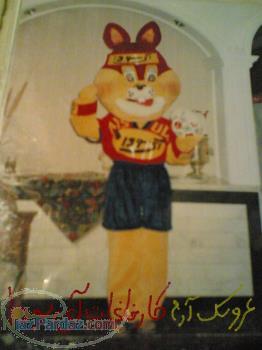 فروش و کرایه تن پوش عروسکی تبلیغاتی 