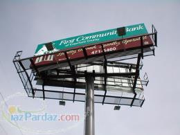 بیلبورد طراحی– محاسبه – ساخت ونصب سازه بیلبورد ها ی غولپیکر و تلویزیون شهری