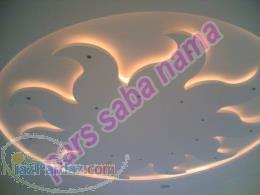 سقف های کاذب کناف و گچبری های پیش ساخته 