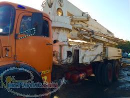 پمپ بتن ٣٦ متري شويينگ مدل ٩٧ نصب روي بنز ٢٦٢٤ ده چرخ زير مايلر 