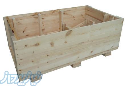 جعبه چوبی صادرات جعبه چوبی بسته بندی حمل بار با جعبه چوبی جعبه چوبی با پالت