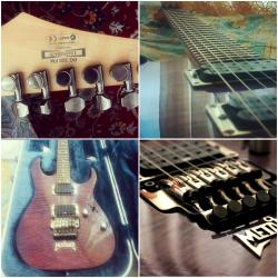 گیتار الکتریک ibanez rg320 با هاردکیس 