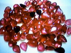 یاقوت تراش اشک (natural ruby pear cut  - تهران