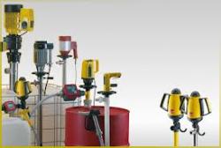 شرکت نوین ارا   پمپ بشکه کش drum pump  - تهران