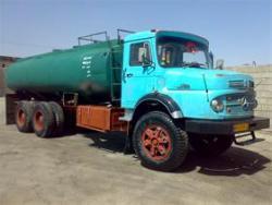 حمل اب با کامیون تانکرو  - قم