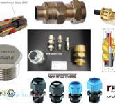 انواع گلند های ضدانفجار فلزی و پلاستیکی 