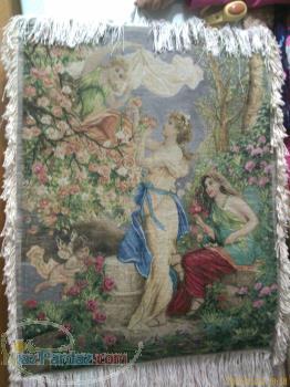 تابلو فرش قاصدان بهار 