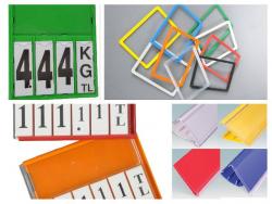 جای اتیکت های مخصوص قفسه های فروشگاهی  - تهران