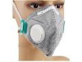 ماسک تنفسی سوپاپ دار سفید و کربن فعال 