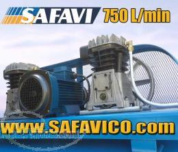 کم صداترین کمپرسور هوا 750لیتری – سه فاز 