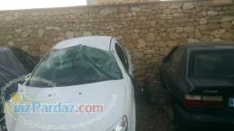 رانای 93 تصادفی با 70٪ خسارت در شیراز 