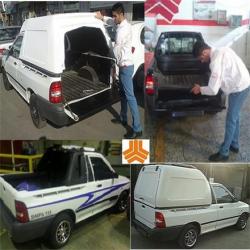 فروش کفی و اطاق عقب اصلی پراید وانت  - تهران