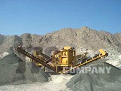 خطوط سنگ شکنی سیار خردایش سنگ اهن  - اصفهان