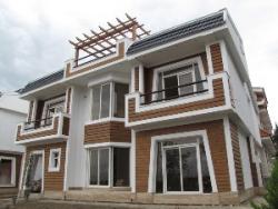 چوب نمای ساختمان ترموود  - تهران