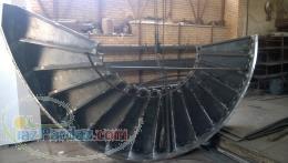 طراحی و اجرای پله دکوراتیو پله اکسپوز