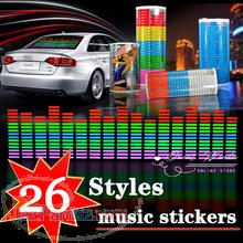 جدیدترین نورپردازی خودرو(برچسب اکولایزر شیشه عقب ماشین) 