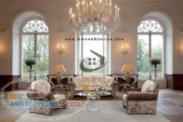 بازسازی طراحی و اجرای دکوراسیون داخلی نما لابی و