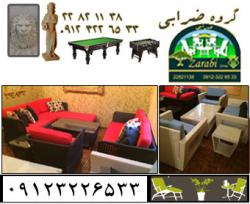 مبلمان باغی و دکوراسیون فضای باز و روف گاردن  - تهران