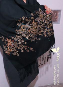 نقاشی روی لباس و پارچه  - تهران