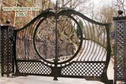 درب فرفوژه  حفاظ و نرده  درب اهنی  درب فلزی  گل نرده  - تهران