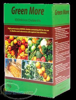 کود کلات آهن گرین مور اسپانیایی 6 درصد EDDHA (ارتو-ارتو 3 6) اسپیدار پردیس