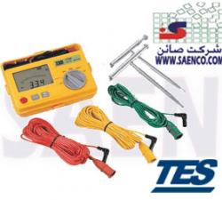 ارت تستر سه سیمه وکلمپی برای تست چاه ارت  - تهران