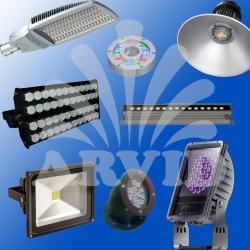 تولید انواع چراغهای روشنایی و نورپردازی led 