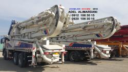 پمپ بتن زوم لایون – سیفا 40 متری با دکل تیپ 40x 5rz boom k  - تهران