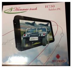 تبلت سه بعدی سیمکارت خور هامرتاچ h730 با پاور بانک رایگان  - تهران