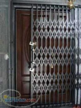 ساخت و نصب درب حفاظ آکاردئونی هشتگرد  نظرآباد  کرج آبیک 