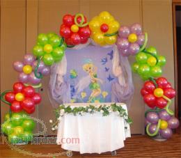 بادکنک آرایی جشن تولد و افتتاحیه و آتشبازی و تم تولد