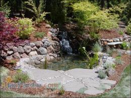 طراحی فضای سبز و آلاچیق و باربیکیو و آبنما 