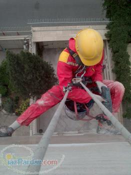 پیچ رولپلاک و شستشو نما ارتفاع کاران البرز کرج