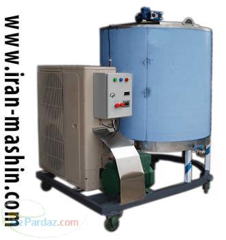 شیر سرد کن و منبع نگه داری استیل برای نگه داری شیر خام