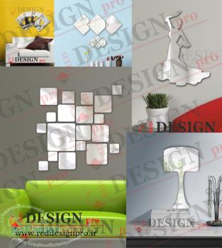 فروش آینه های دیواری دکوری تزئینی 