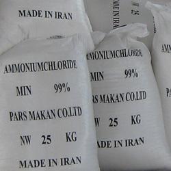 کلرید امونیم  نشادر با کیفیت 99 حداقل  - تهران