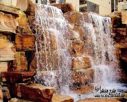 ابنما  اب نما سنگی صخره ای  اب نما شیشه ای  - تهران