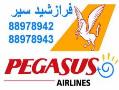 رزرو و صدور بلیط پگاسوس pegasus airlines  - تهران